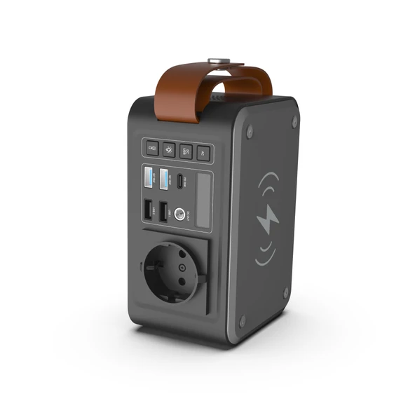 Xenon Smart Taşınabilir Kablosuz Hızlı Şarj Cihazı Type-C Ac USB 3.0 Güç Çıkışı LED Lamba 24000 Mah Güç Istasyonu X6801 - 2