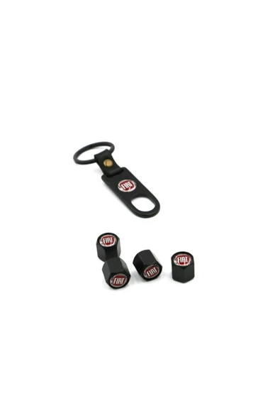 CMS OTO AKSESUAR Fiat Anahtarlıklı Sibop Kapağı - Resim 2