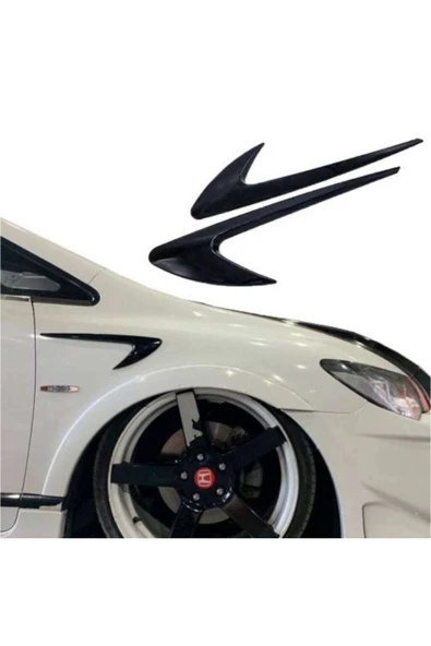 Lazer Store Volkswagen Touareg Çamurluk Venti (sağ - Sol) Parlak Siyah - 2