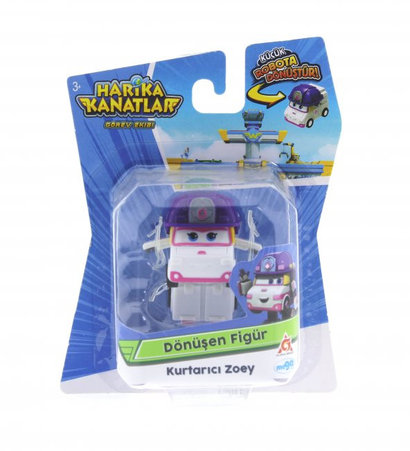 Harika Kanatlar Dönüşen Mini Figür Kurtarıcı Zoey - 2