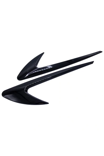 Lazer Store Peugeot 406 Uyumlu Çamurluk Venti Sağ Sol Parlak Siyah Muhser - 1