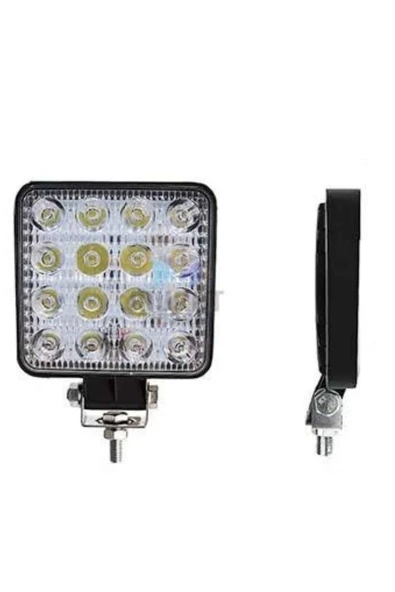 ASTRALTECH 16 Ledli Çalışma Lambası Araç Görüş Lambası Oto Lamba - Resim 5
