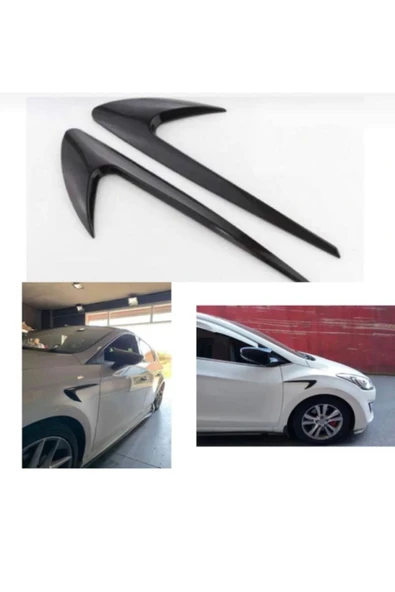 MUHSER GROUP Citroen Jumpy Uyumlu Çamurluk Venti Sağ Sol Parlak Siyah Muhser - 2