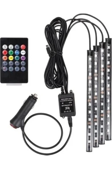 YİĞİT SHOPİNG Renault Clio 813 Ledli Ayak Altı LED Lamba Sese Duyarlı Müziğe Duyarlı ürün görseli