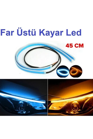 BEXMOD Tiger Marketing Opel Astra 1991-1997 Far Üstü Kayar Led Selamlamalı ürün görseli