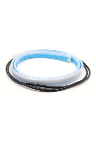 FESAN Far Üstü Kayar Sinyalli Led Gündüz Farı Şerit Lamba Takımı 60 cm - Resim 5