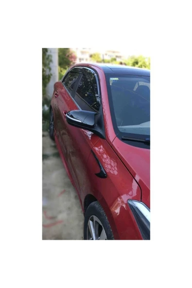 Lazer Store Fiat 500 Ailesi Uyumlu Çamurluk Venti Sağ Sol Parlak Siyah Muhser - Resim 4