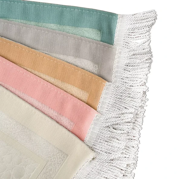 Selçuklu Desenli Astarlı Seccade (Pembe) - 2