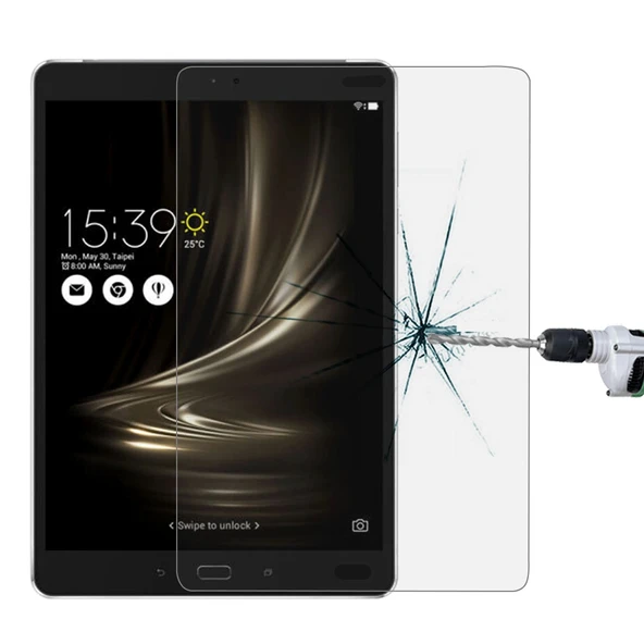 Asus ZenPad 3S Z500M 0.3mm 9H Sertleştirilmiş Cam Ekran Koruyucu