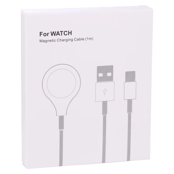 Apple Watch Serisi Manyetik Kablosuz Hızlı Şarj Kablosu Type-C - 3