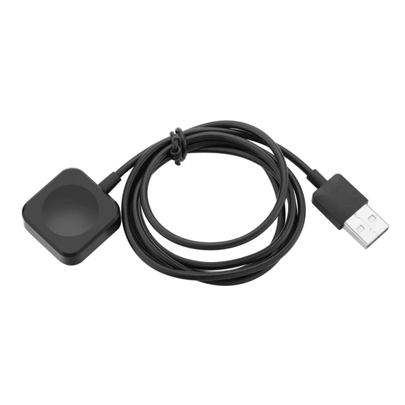 1 Metre Manyetik Hızlı Şarj Kablosu Apple Watch Serisi Ultra 8 7 6 SE 5 4 3 2 Siyah - 2