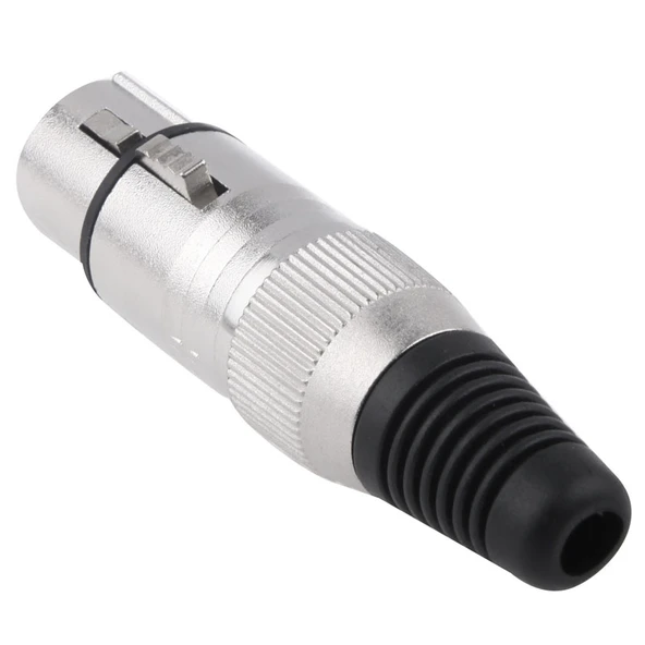 3 Pin XLR Dişi Mikrofon Konnektör Adaptörü - 3