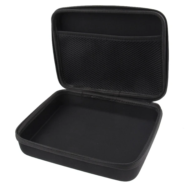 Darbelere Dayanıklı Su Geçirmez EVA Taşınabilir Kamera Çantası 22.5x17.5x6.7 cm Siyah - 4