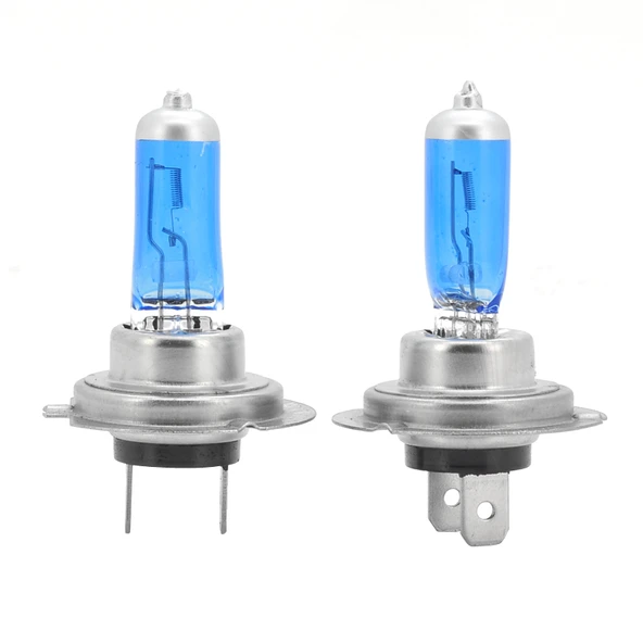 H7 Halojen Araba Farı 2400 Lümen Beyaz Işık 12V 100W 6000K - 2