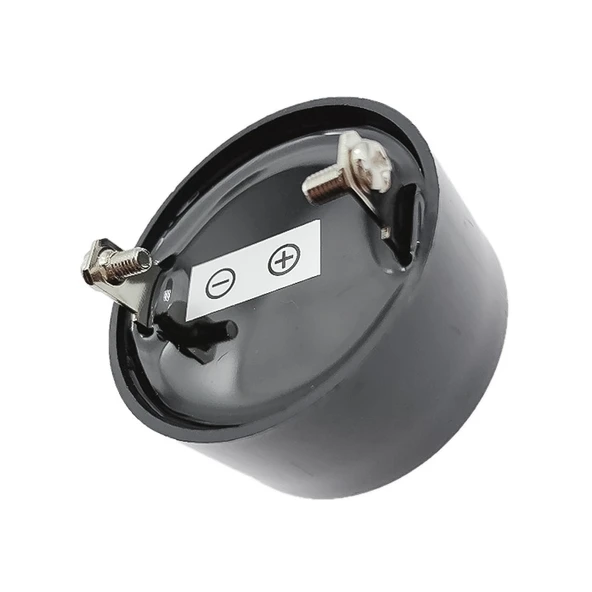 95dB 3-24V Siyah Alarm Sireni Horn Buzzer - 4