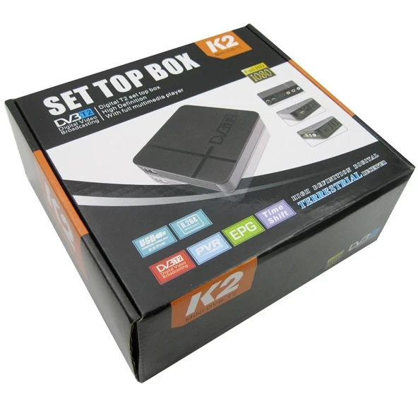 Mini Karasal Alıcı HD DVB-T2 Set Üstü Kutusu USB HDMI MPEG4 H264 EU Fiş - 7