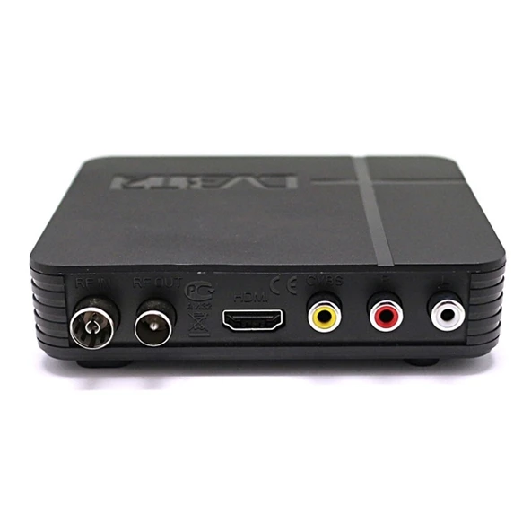 Mini Karasal Alıcı HD DVB-T2 Set Üstü Kutusu USB HDMI MPEG4 H264 EU Fiş - 2