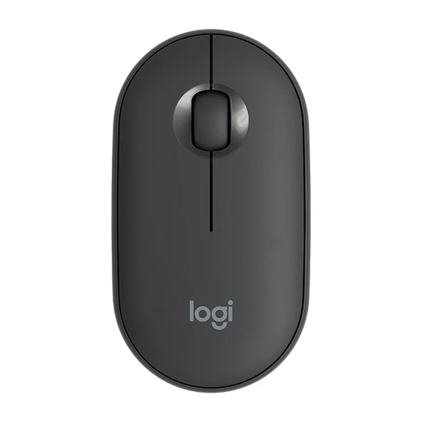 Logitech Pebble İnce Sessiz Kablosuz Bluetooth Optik Mouse Siyah 1000DPI 3 Tuş - 2
