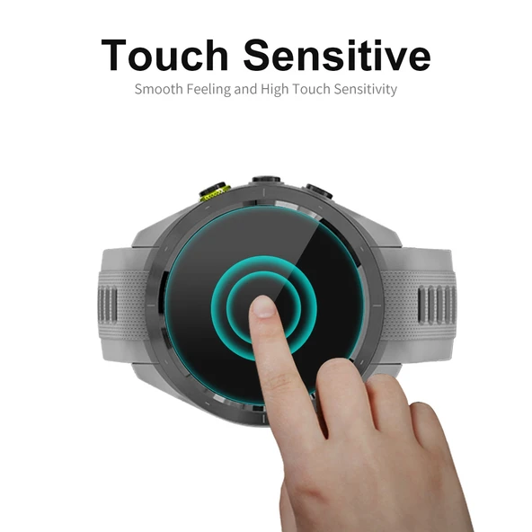Samsung Galaxy Watch6 Classic Ultra 47mm Uyumlu 5li ENKAY 0.2mm 9H Temperli Cam Ekran Koruyucu - 3