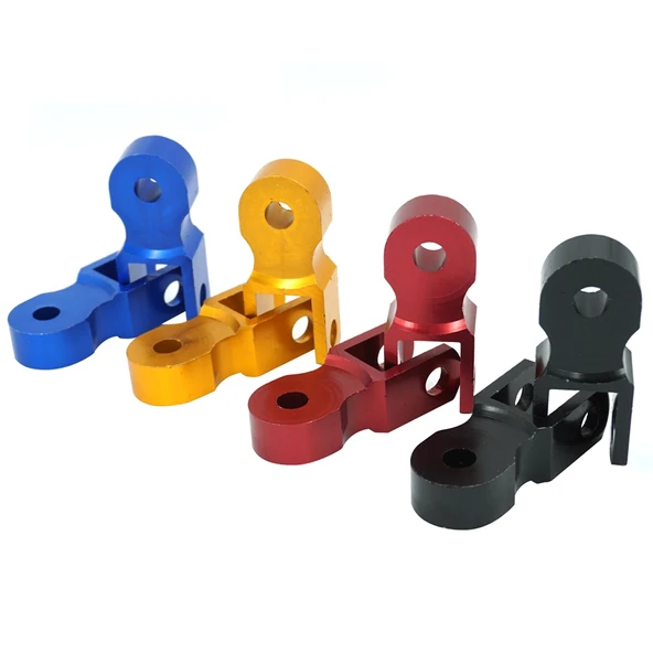 Motosiklet Amortisör Yükseltici 2 Çift Büyük Boy Sarı 5 cm Uzatma - 2