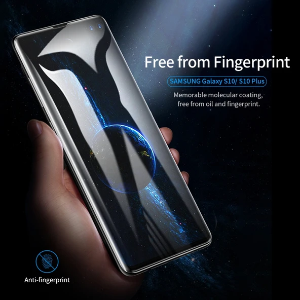 Samsung Galaxy S10 Uyumlu 0.18mm TPU Kavisli Yüzey Tam Ekran Koruyucu Hidrojel Film - 3