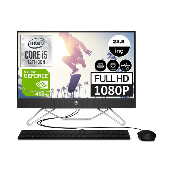 24-CB1013NT Intel Core i5 1235U 16 GB 1 TB SSD MX450-2 GB Freedos 23.8" FHD All In One Bilgisayar 79N36EAW05