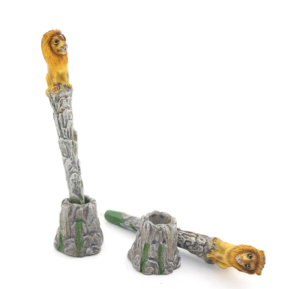 Polyester Aslan Figürlü Tükenmez Kalem ürün görseli