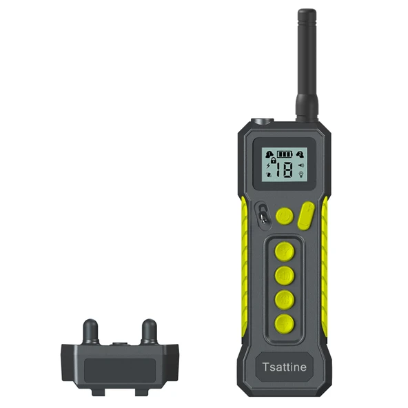 Tsattine T10 IP68 Su Geçirmez LCD Işıklı 2000FT Köpek Eğitim Cihazı