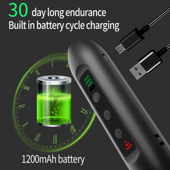 Tsattine N10 Ultrasonik Köpek Kovucu LED Güç Göstergeli ve El Fenerli - 4
