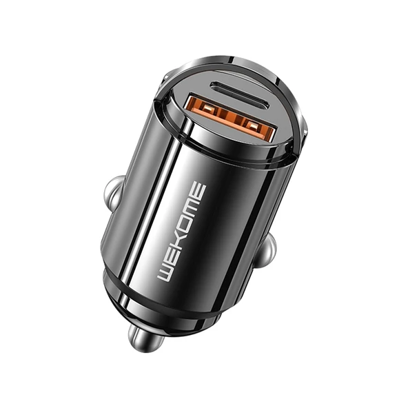 WK WP C38 Mini PD20W USB ve Type C Araç Şarj Cihazı