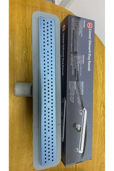 bg bagno Lineer Duş Kanalı 50 Cm 360° Es Sifonlu - Yer Süzgeci - Koku Yapmaz Slt1005004 - 4