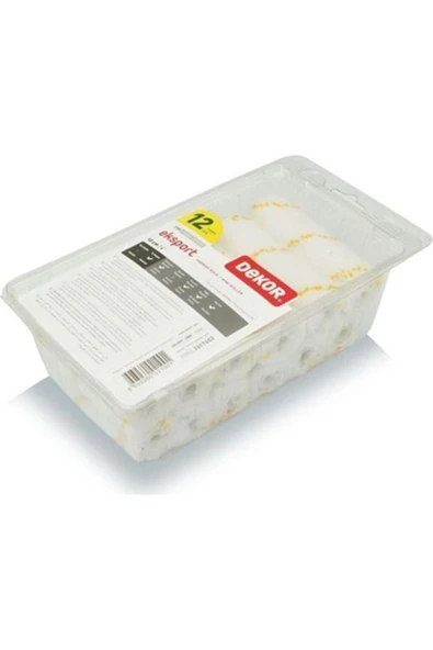 Dekor Eksport Parmak Rulo Yedek 10cm 2100 12li
