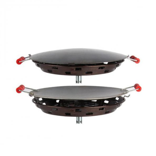 Portatif Tüplü Sac Kavurma Gözleme Ekmek Yufka Sacı 45cm