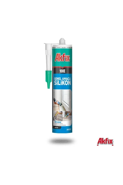 Akfix 100e Silikon Beyaz