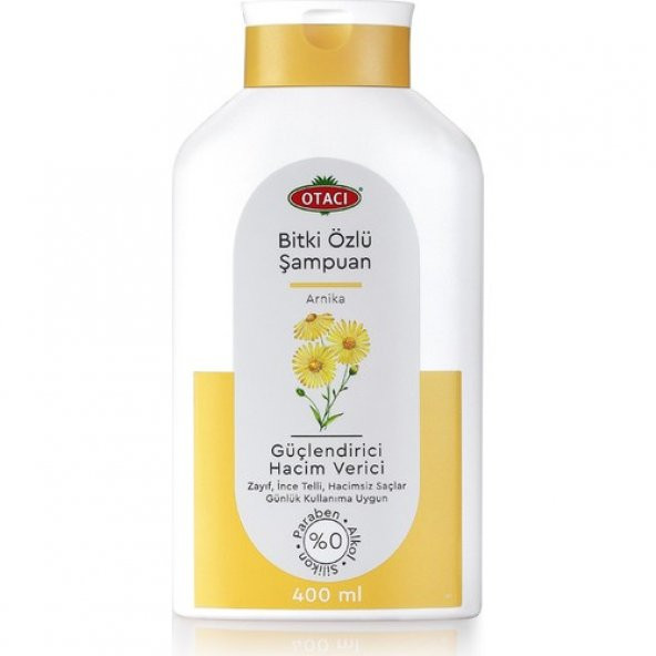 Otacı Arnica Güçlendirici Hacim Verici Şampuan 400 ml