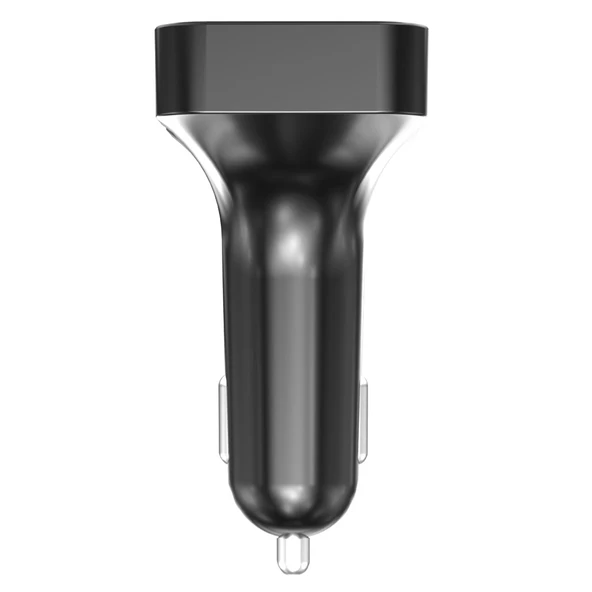 F2 Araç FM Verici MP3 USB Şarj Cihazı LED Arka Işıklı Bluetooth Destekli - 3