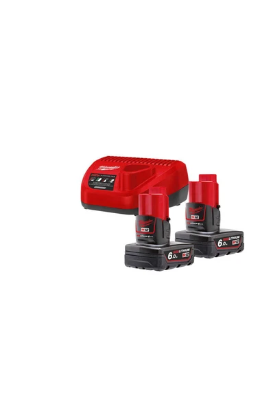 Milwaukee M12 Nrg-602 Akü Şarj Cihazı Paket - 1