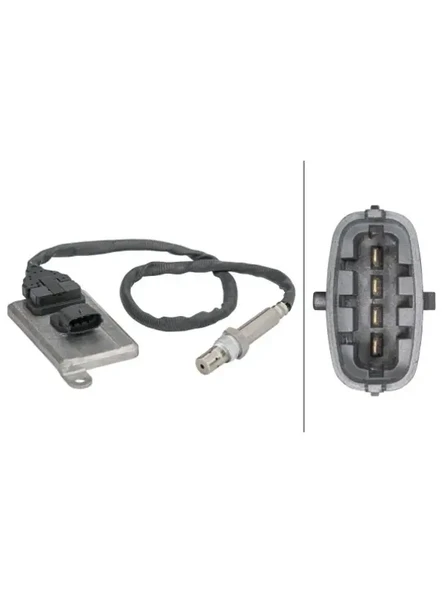 NOX KATALIZATOR SENSORU DAF CF65 CF75 CF85 0113 XF105 05  EURO 5 (SIYAH)