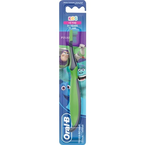 Oral-B Çocuk Diş Fırçası Pixar Ekstra Yumuşak (3+ Yaş)
