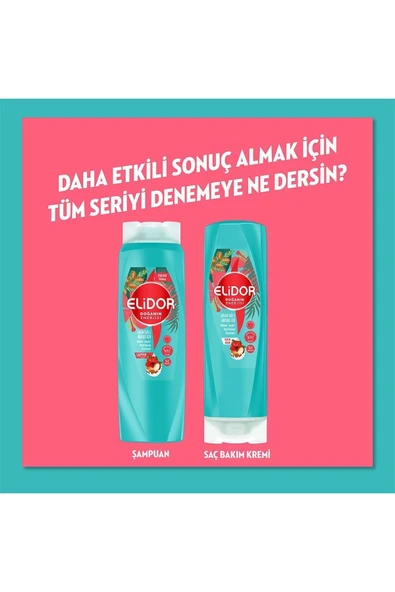 ELİDOR DOĞANIN ENERJİSİ ONARICI SÜPER SAÇ BAKIM KREMİ ARGAN YAĞI VE HİBİSKUS ÖZÜ 170 ML - 5
