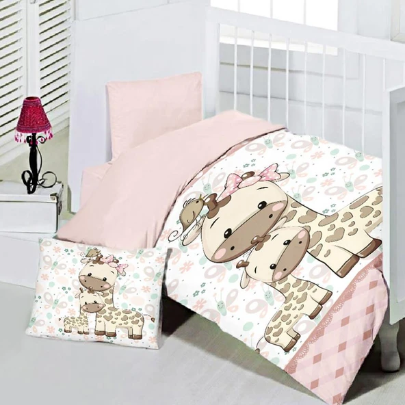 Maxstyle Sweet Giraffe Bebek Nevresim Takımı