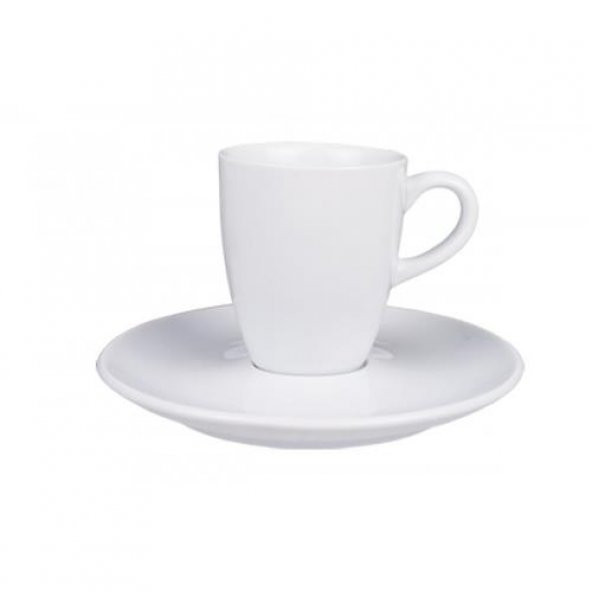 Güral Porselen Spacial Kahve Fincanı Tabaklı GR02SCKT