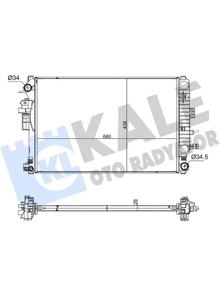 MOTOR SU RADYATORU INSIGNIA B 18 B16DTE - B16DTH - B15SFL - D15SFL - B15SFT