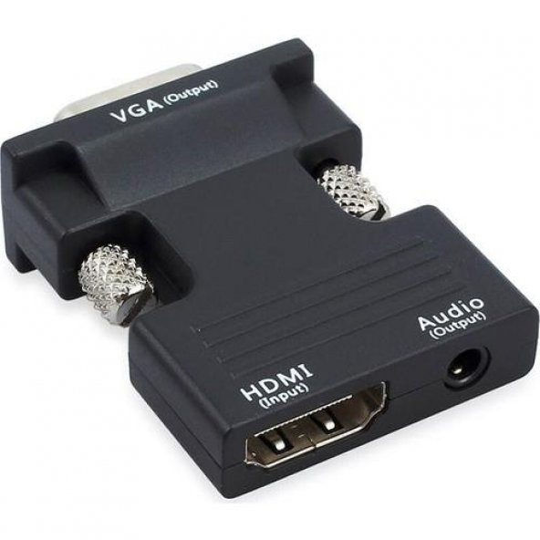 PrimeX PX-1245S HDMI to VGA + Ses Çevirici (VGA in Projeksiyon veya Monitöre Takılır)