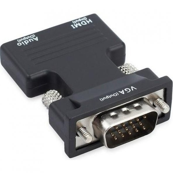 PrimeX PX-1245S HDMI to VGA + Ses Çevirici (VGA in Projeksiyon veya Monitöre Takılır) - 2