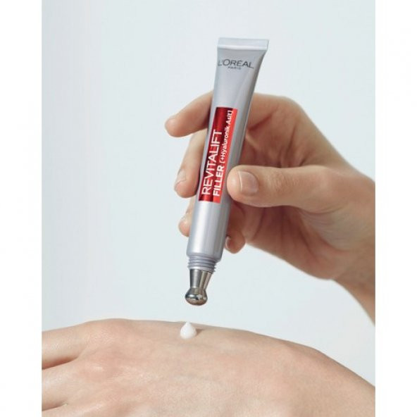 LOreal Paris Revitalift Filler Dolgunlaştırıcı Yaşlanma Karşıtı Göz Bakım Kremi 15ml -Hyaluronik Asit - 9