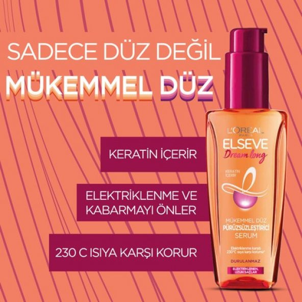 Elseve Dream Long Mükemmel Düz Pürüzsüzleştirici Serum 3600523970926 - 7