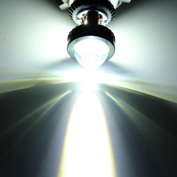 BA20D Model DC9-18V Motosiklet LED Far COB Lambalı 6000K 500LM - 7