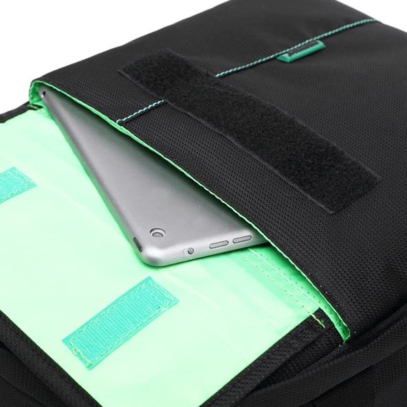 INDEPMAN DL-B013 Su Geçirmez Çizilmeye Dayanıklı Spor Sırt Çantası Kamera Telefon Tablet Çantası Yeşil 26.5x12.5x33 cm - 7