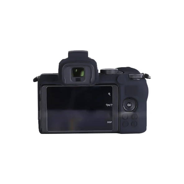 Nikon Z50 Siyah Yumuşak Silikon Koruyucu Kılıf - 3